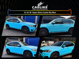 CARLIKE CL-SJ-30 Super Gloss Crystal Sky Blue Vinyl - CARLIKE WRAP