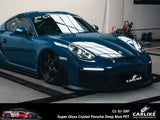 CARLIKE CL-SJ-39 Super Gloss Crystal Porsche Deep Blue Vinyl - CARLIKE WRAP