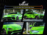 CARLIKE CL-SJ-44 Super Gloss Crystal Viper Green Vinyl - CARLIKE WRAP
