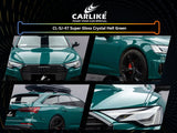 CARLIKE CL-SJ-47P Super Gloss Crystal Hell Green Vinyl PET Liner - CARLIKE WRAP