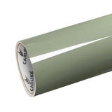 CARLIKE CL-SJ-49P Super Gloss Crystal Khaki Green Vinyl PET Liner - CARLIKE WRAP