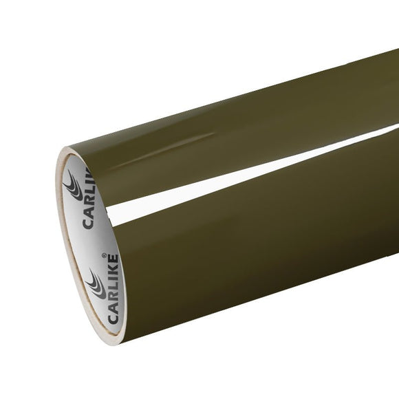 CARLIKE CL-SJ-51P Super Gloss Crystal Fir Green Vinyl PET Liner - CARLIKE WRAP