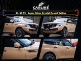 CARLIKE CL-SJ-55 Super Gloss Crystal Desert Yellow Vinyl - CARLIKE WRAP