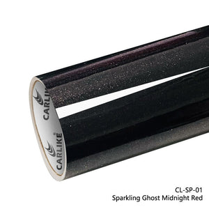CARLIKE CL-SP-01 Sparkling Ghost Midnight Red Vinyl - CARLIKE WRAP