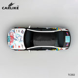 CARLIKE CL-TC002 Pattern Hatsune Miku High-precision Printing Customized Car Vinyl Wrap - CARLIKE WRAP