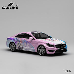 CARLIKE CL-TC007 Pattern Lem Cartoon Painting High-precision Printing Customized Car Vinyl Wrap