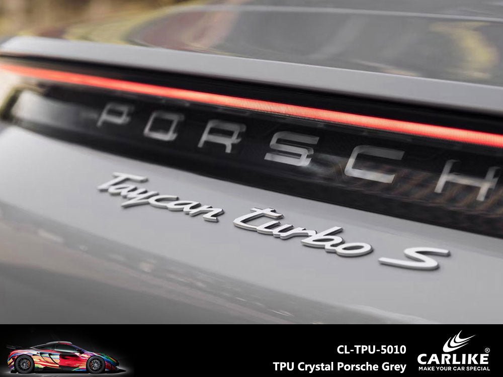 CARLIKE CL-TPU-5010 TPU Crystal Porsche Grey Vinyl Heat Repair - CARLIKE WRAP
