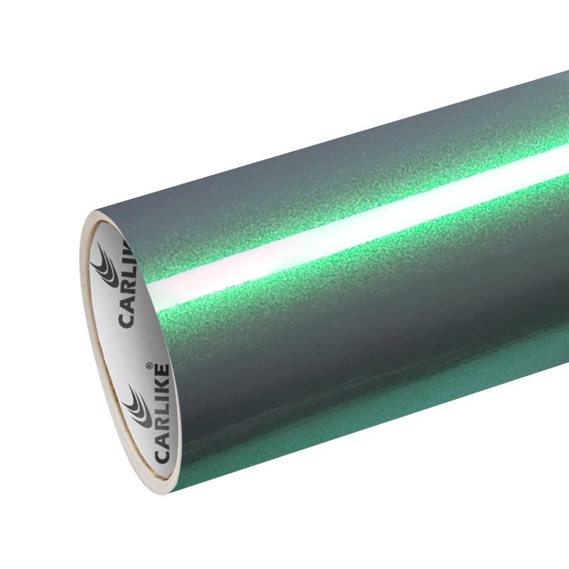 CARLIKE CL-TPU-5014 TPU Magic Candy Grey Green Vinyl Heat Repair - CARLIKE WRAP