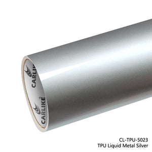 CARLIKE CL-TPU-5023 Reparación de calor de vinilo plateado de metal líquido TPU