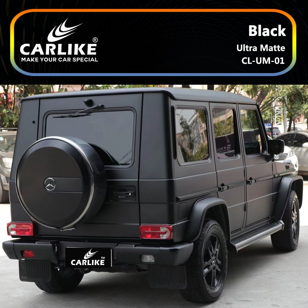 CARLIKE CL-UM-01 Ultra Matte Black Vinyl - CARLIKE WRAP