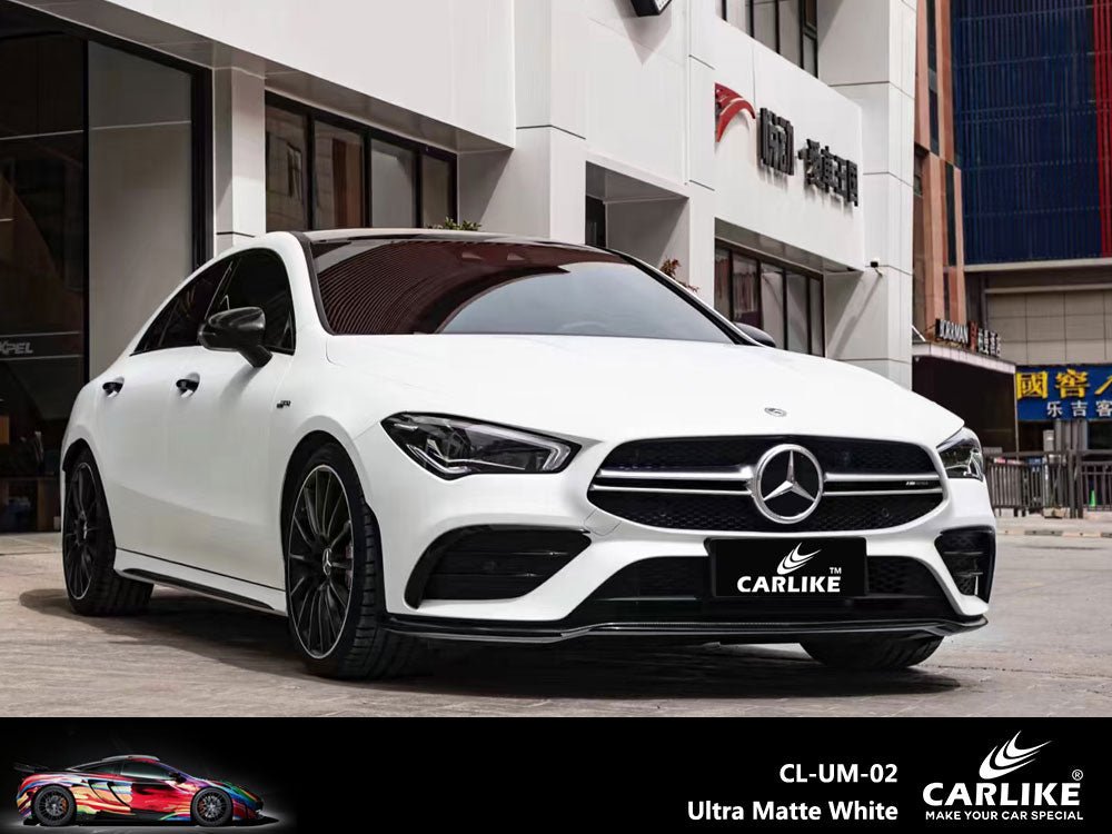 CARLIKE CL-UM-02 Ultra Matte White Vinyl - CARLIKE WRAP