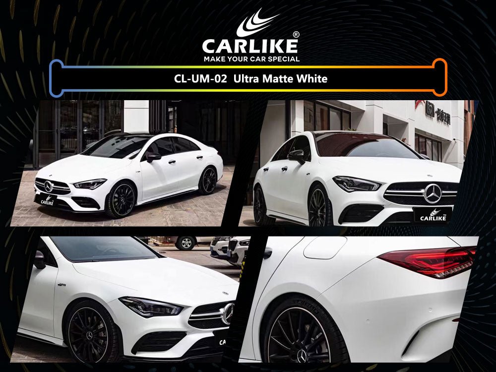 CARLIKE CL-UM-02 Ultra Matte White Vinyl - CARLIKE WRAP