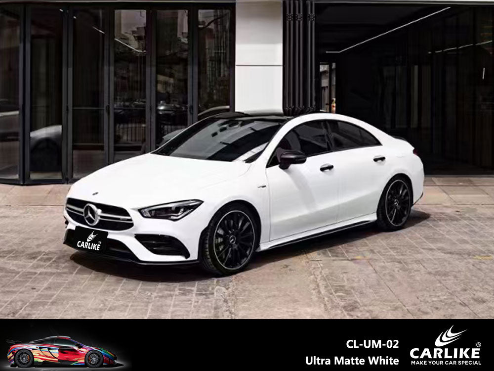 CARLIKE CL-UM-02 Ultra Matte White Vinyl - CARLIKE WRAP