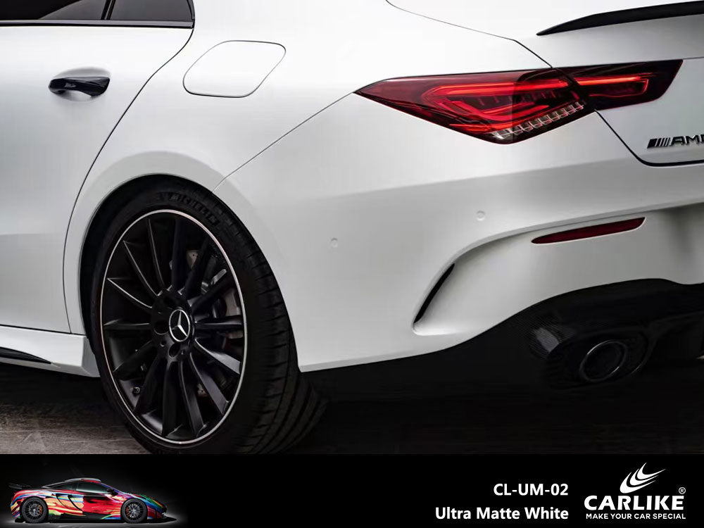 CARLIKE CL-UM-02 Ultra Matte White Vinyl - CARLIKE WRAP