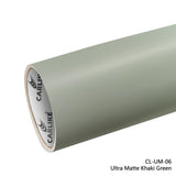 CARLIKE CL-UM-06 Ultra Matte Khaki Green Vinyl - CARLIKE WRAP