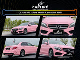 CARLIKE CL-UM-07 Ultra Matte Carnation Pink Vinyl - CARLIKE WRAP