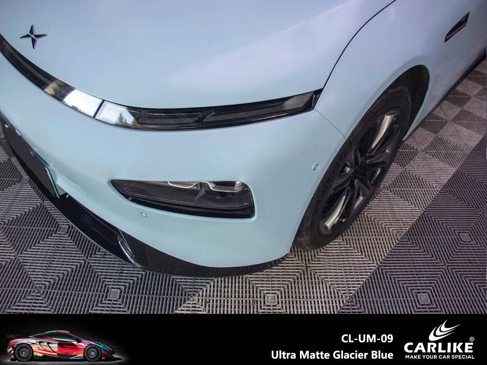 CARLIKE CL-UM-09 Ultra Matte Glacier Blue Vinyl - CARLIKE WRAP