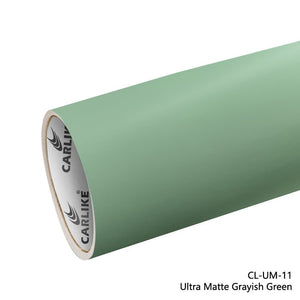 CARLIKE CL-UM-11 Ultra Matte Grayish Green Vinyl - CARLIKE WRAP
