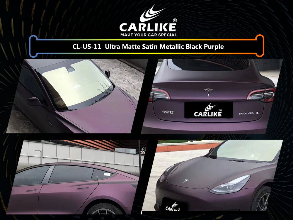 CARLIKE CL-MS-01 Satin Ceramic Matte Black Vinyl