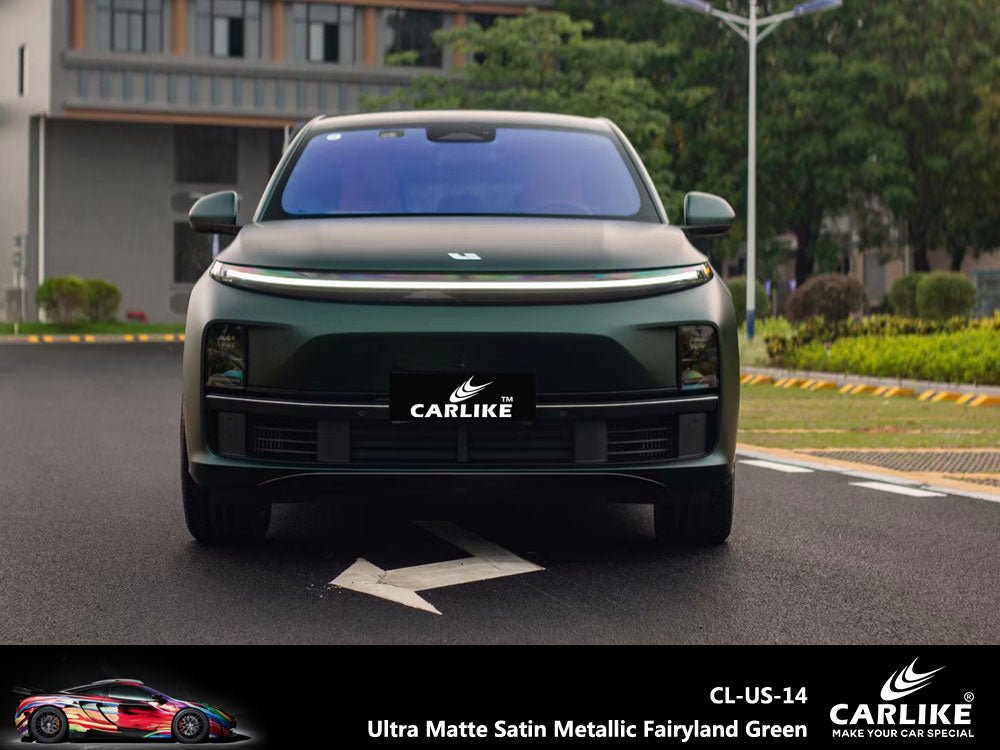 CARLIKE CL-US-14 Ultra Matte Satin Metallic Fairyland Green Vinyl - CARLIKE WRAP