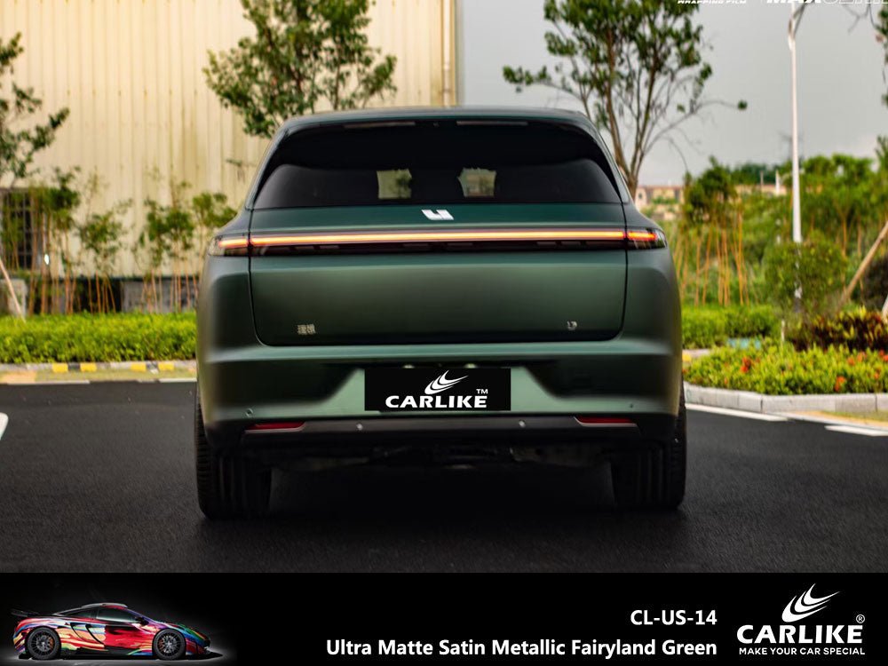 CARLIKE CL-US-14 Ultra Matte Satin Metallic Fairyland Green Vinyl - CARLIKE WRAP