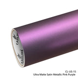 CARLIKE CL-US-15 Ultra Matte Satin Metallic Pink Purple Vinyl - CARLIKE WRAP