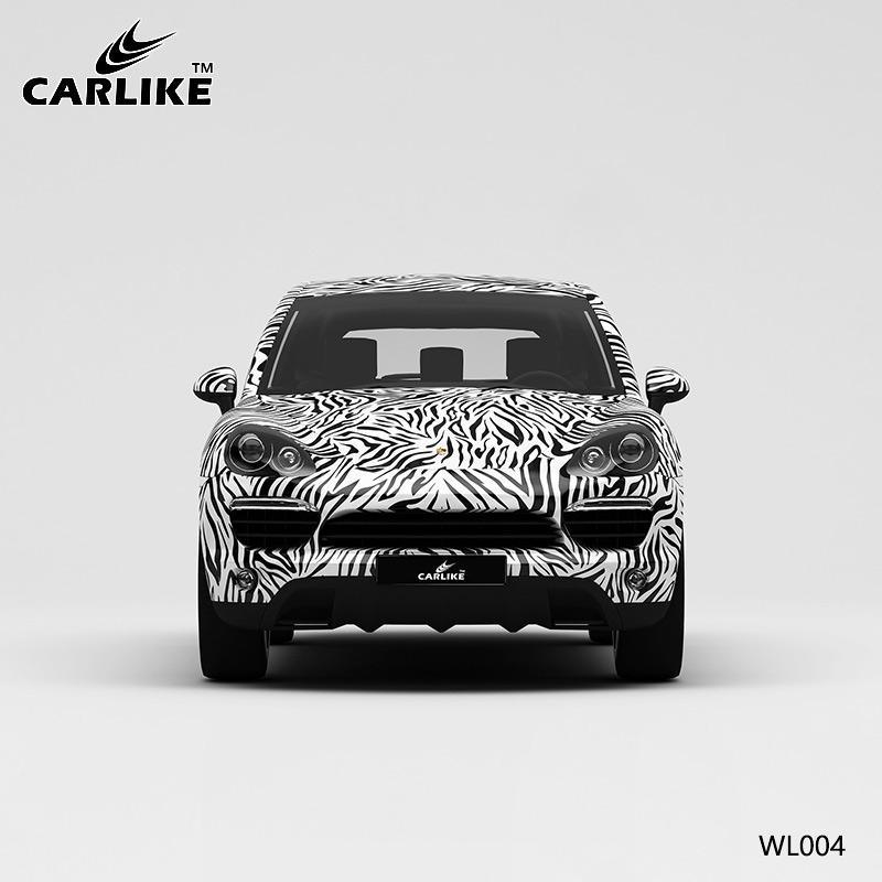 CARLIKE CL-WL004 Pattern Zebra High-precision Printing Customized Car Vinyl Wrap - CARLIKE WRAP