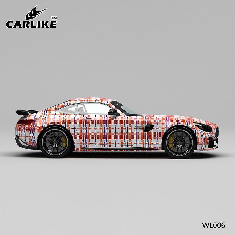 CARLIKE CL-WL006 Woven Bag Painting High-precision Printing Customized Car Vinyl Wrap - CARLIKE WRAP