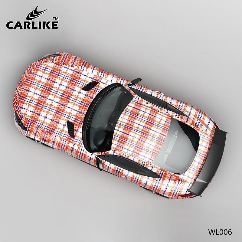 CARLIKE CL-WL006 Woven Bag Painting High-precision Printing Customized Car Vinyl Wrap - CARLIKE WRAP