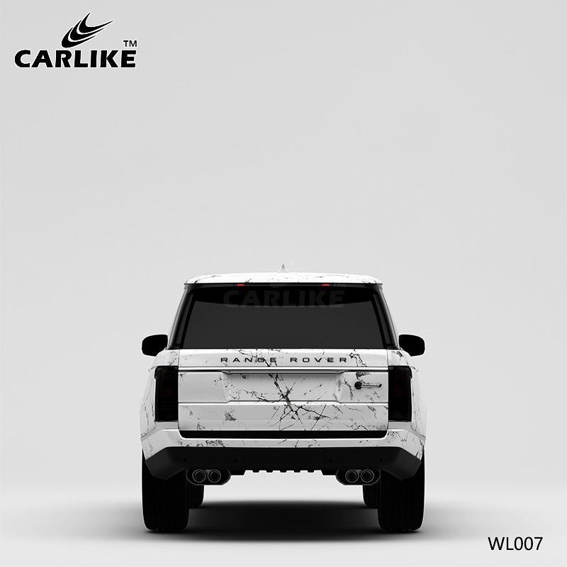 CARLIKE CL-WL007 Pattern Marble White High-precision Printing Customized Car Vinyl Wrap - CARLIKE WRAP