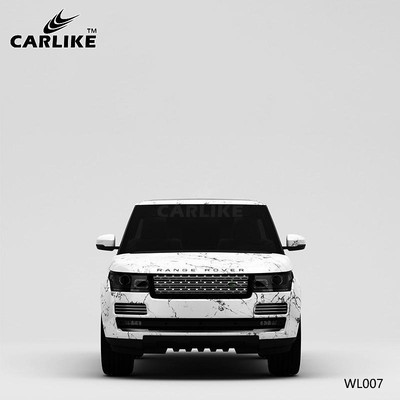 CARLIKE CL-WL007 Pattern Marble White High-precision Printing Customized Car Vinyl Wrap - CARLIKE WRAP