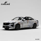 CARLIKE CL-WL008 Pattern Marbling High-precision Printing Customized Car Vinyl Wrap - CARLIKE WRAP