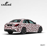 CARLIKE CL-WL011 Pattern Pink Leopard High-precision Printing Customized Car Vinyl Wrap - CARLIKE WRAP