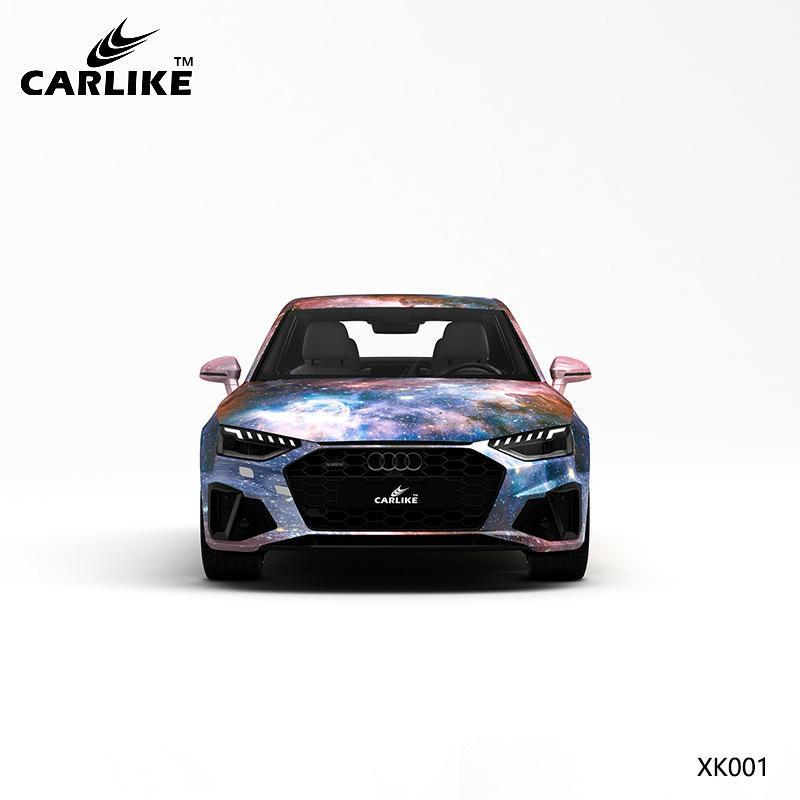 CARLIKE CL-XK001 Pattern Bright Starry Sky High-precision Printing Customized Car Vinyl Wrap - CARLIKE WRAP