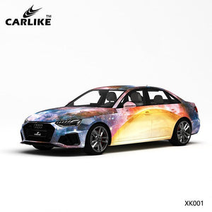 CARLIKE CL-XK001 Pattern Bright Starry Sky High-precision Printing Customized Car Vinyl Wrap - CARLIKE WRAP