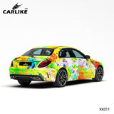CARLIKE CL-XK011 Pattern Green Starry Sky High-precision Printing Customized Car Vinyl Wrap - CARLIKE WRAP