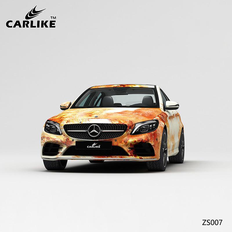 CARLIKE CL-ZS007 Rust Painting High-precision Printing Customized Car Vinyl  Wrap