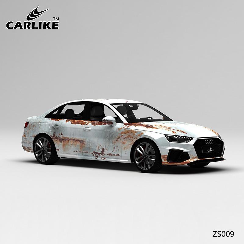CARLIKE CL-ZS009 Pattern Old Rust High-precision Printing Customized Car Vinyl Wrap - CARLIKE WRAP