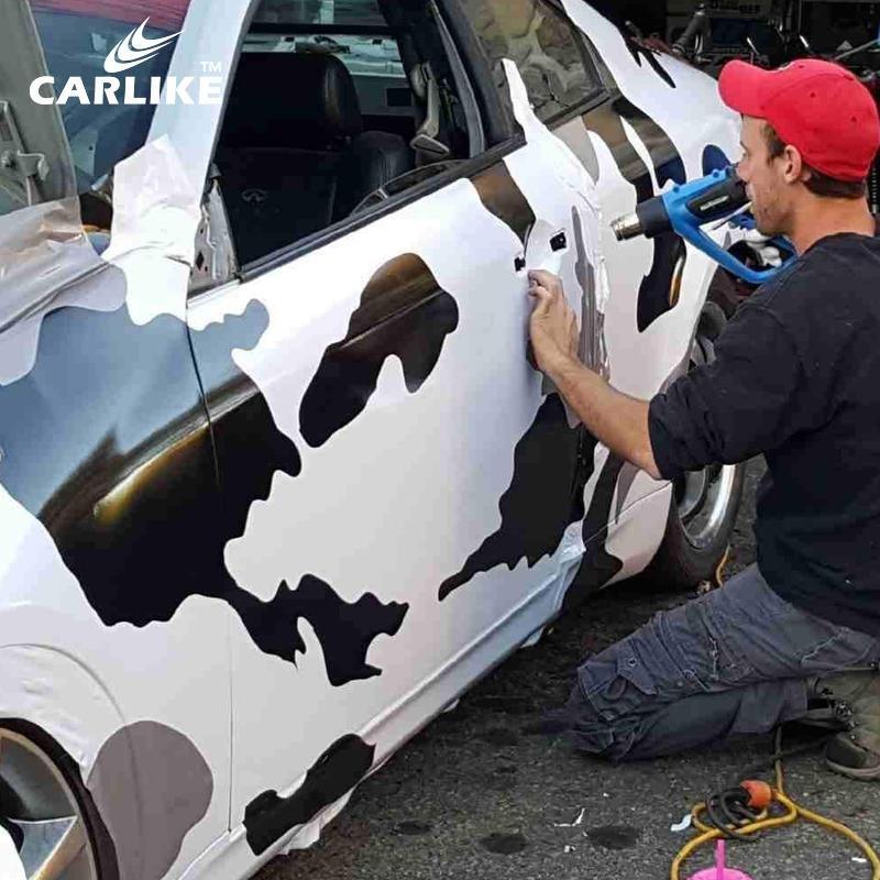CARLIKE MC00201 Printed Camouflage Vinyl Car Wrap - CARLIKE WRAP
