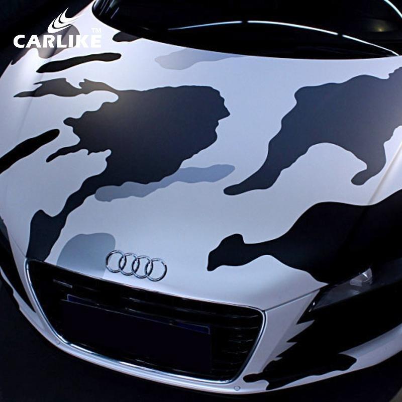 CARLIKE MC00201 Printed Camouflage Vinyl Car Wrap - CARLIKE WRAP