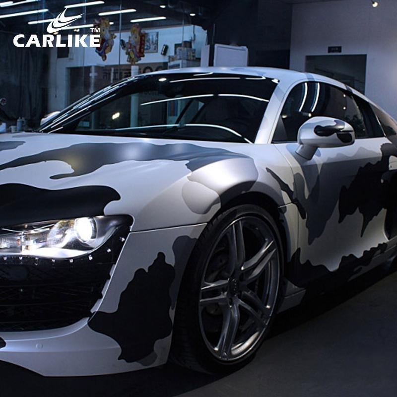 CARLIKE MC00201 Printed Camouflage Vinyl Car Wrap - CARLIKE WRAP
